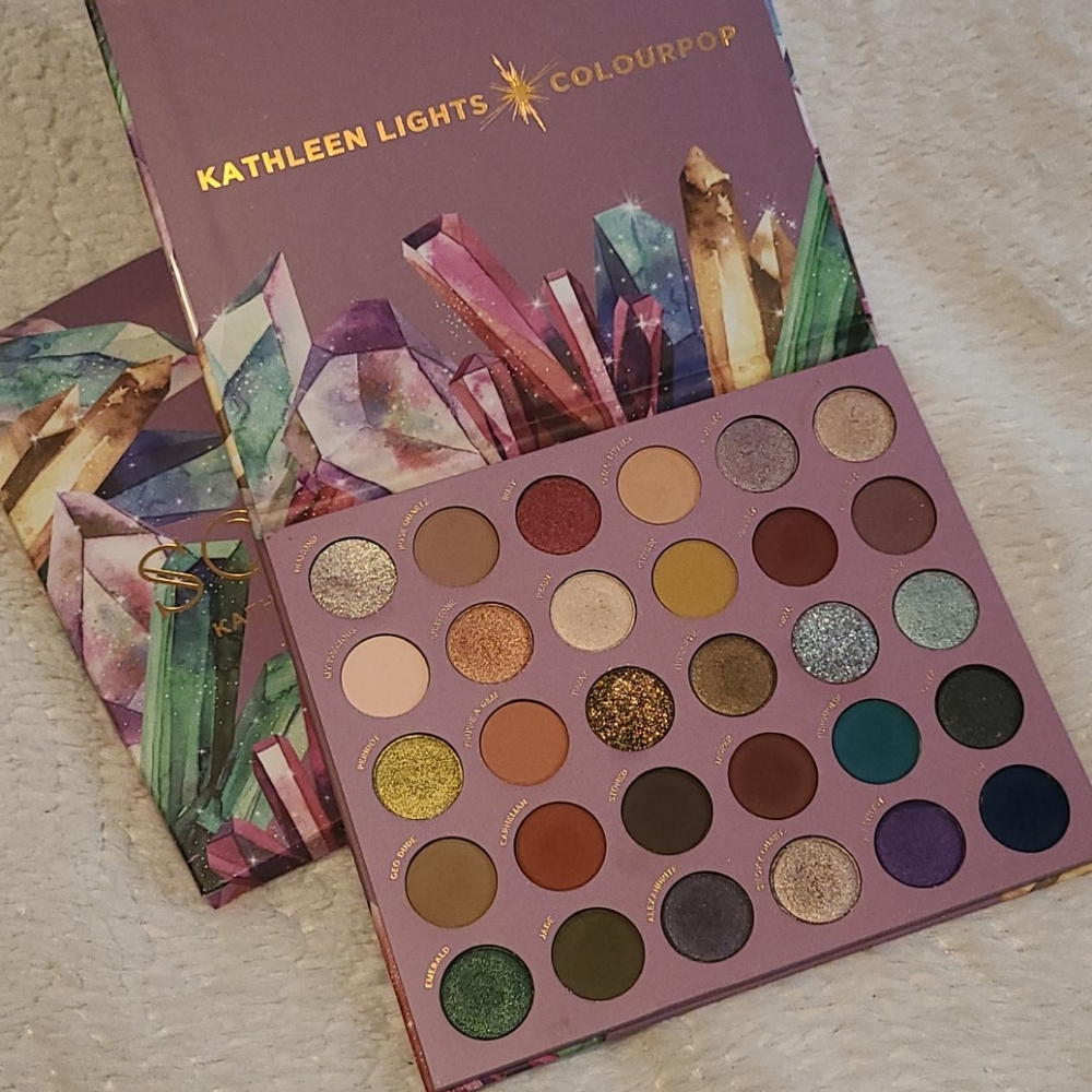 Colourpop and Kathleen Lights So Jaded Palette